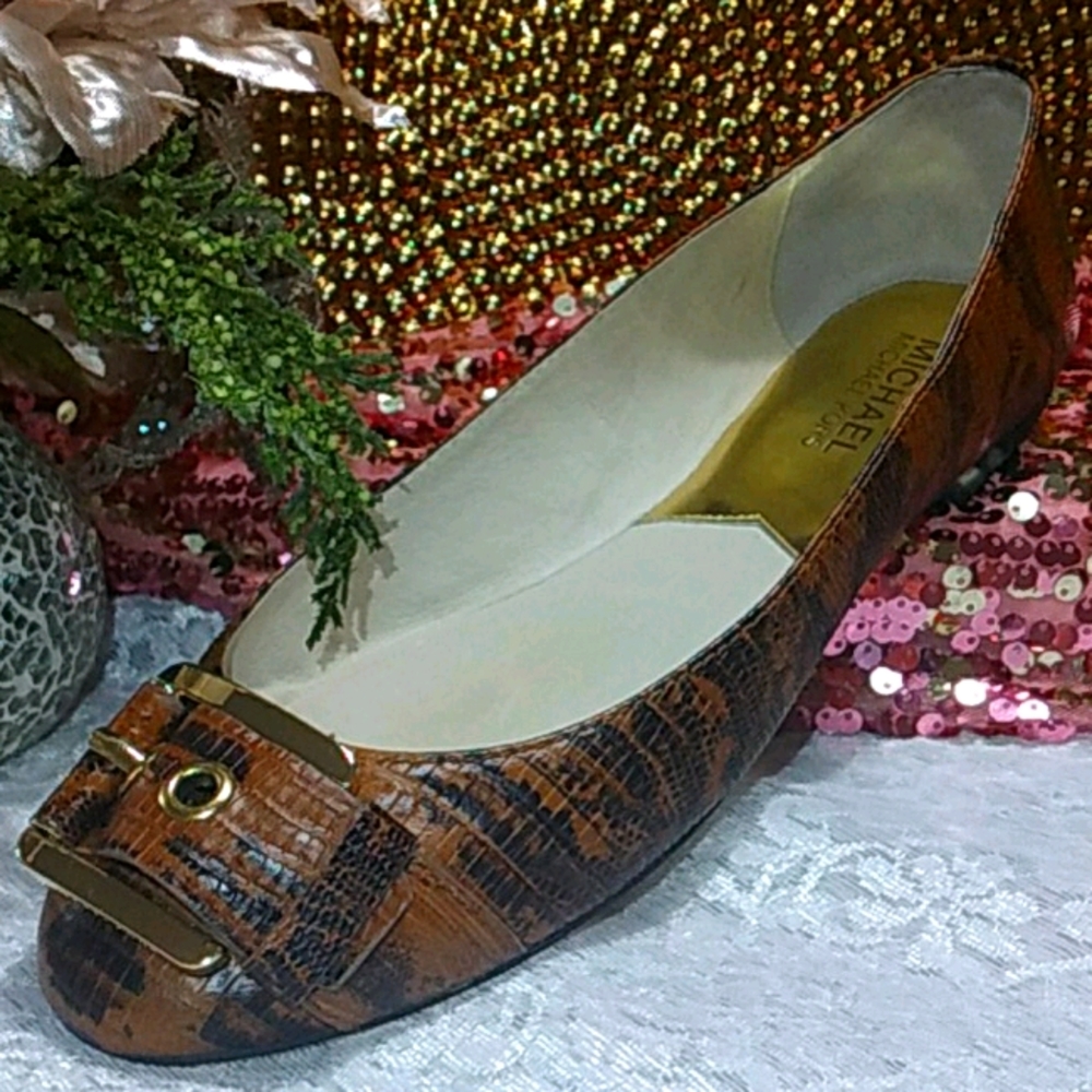 Michael Kors Leather Flats